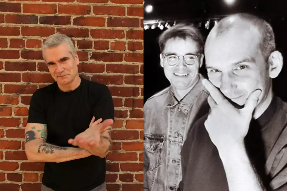 Henry Rollins, Ian MacKaye in Fugazi