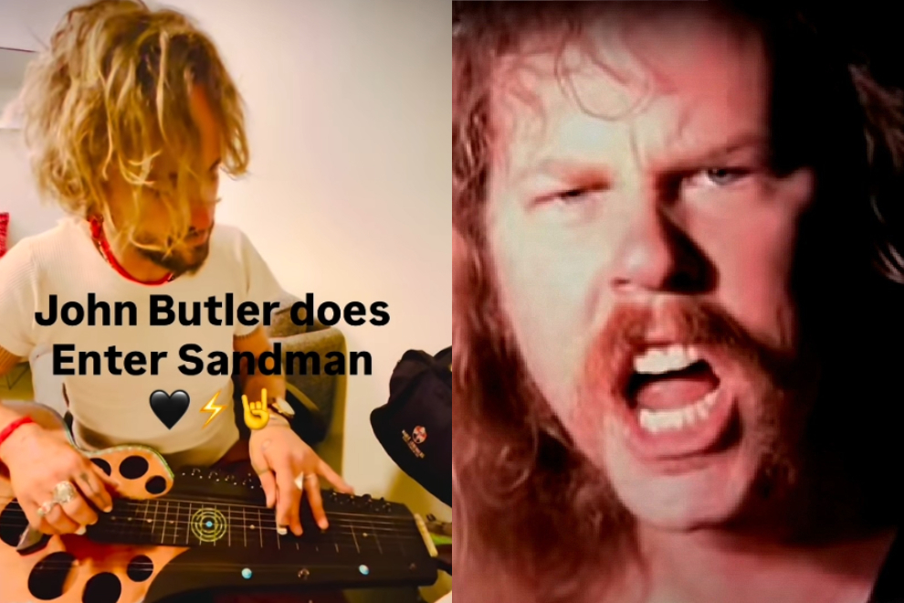 John Butler, Metallica's 'Enter Sandman' music video
