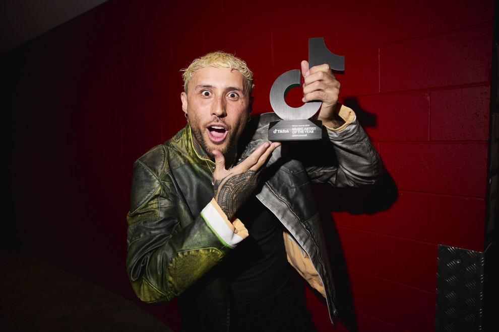 Music Creator of the Year winner Lance Savali