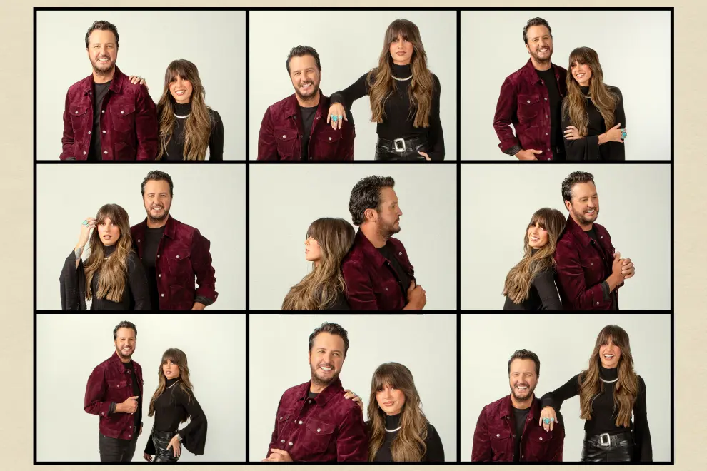 Luke Bryan and Ella Langley