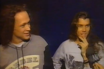 The Screaming Jets' Dave Gleeson and Grant Walmsley