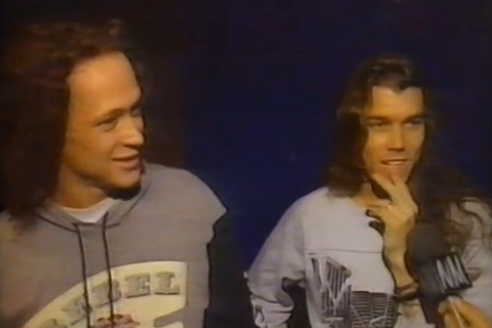 The Screaming Jets' Dave Gleeson and Grant Walmsley