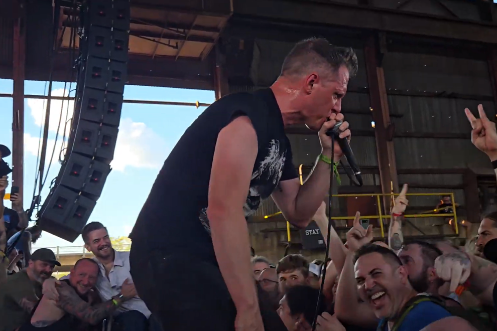 Shai Hulud performing at Furnace Fest 2024