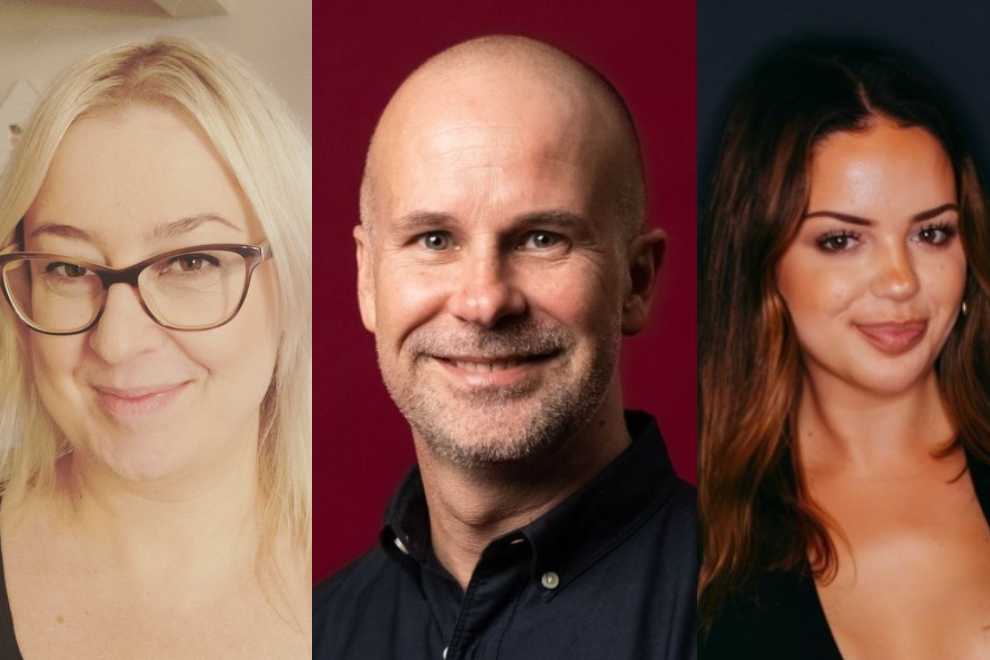 Bronwyn Tasker, Clayton Doughty, Kate Hunter