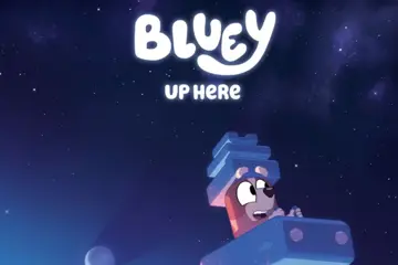Bluey 'Up Here' Album Artwork