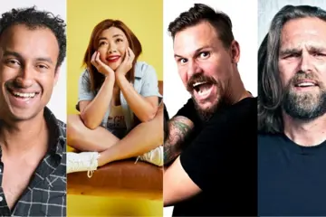 Matt Okine, Ting Lim, Dusty Rich and Harley Breen