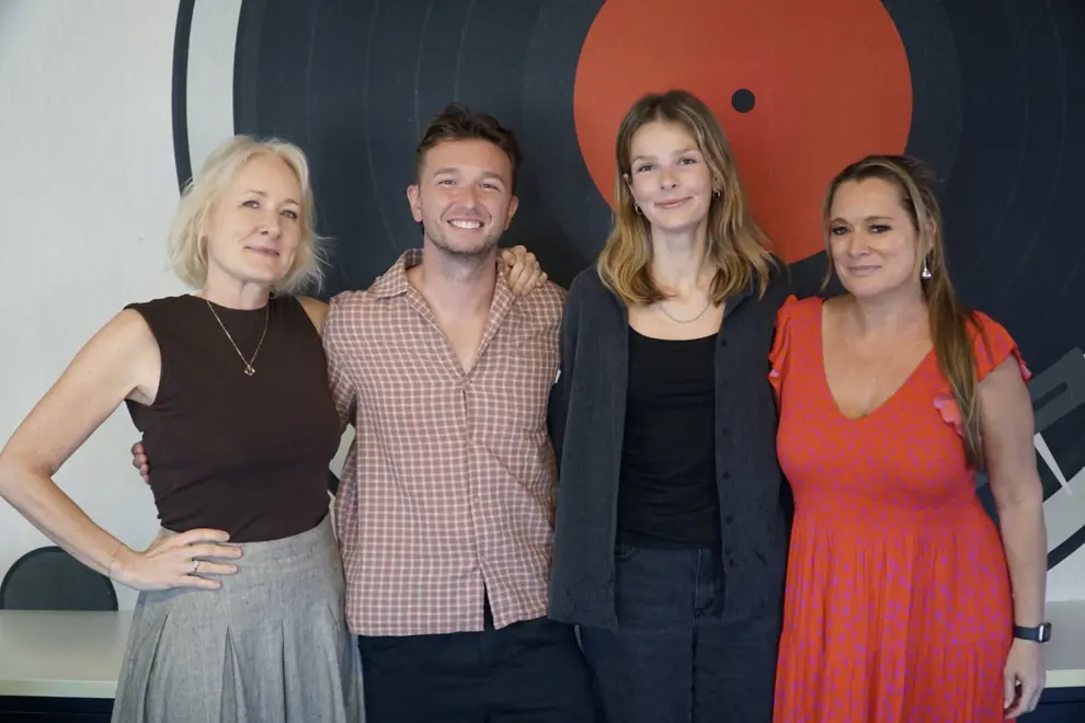 ARIA CEO Annabelle Herd, Luke Vespa, Laura Edwards, Natalie Waller