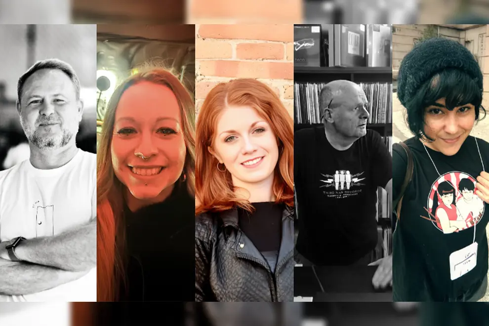 Márk Bóna - Sziget Festival, Christie Medina-Gonzalez - Hellfest, Carole Ann Vetter - Low Profile, Nigel House - Rough Trade & Mariana Timony - Bandcamp