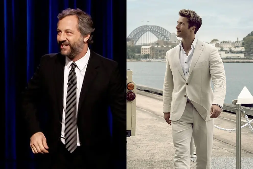 Judd Apatow & Glen Powell