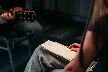 Songwriting in process