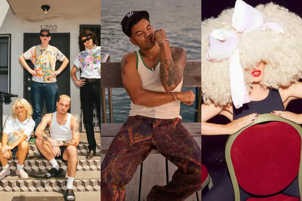 Amyl And The Sniffers, Guy Sebastian, Sia