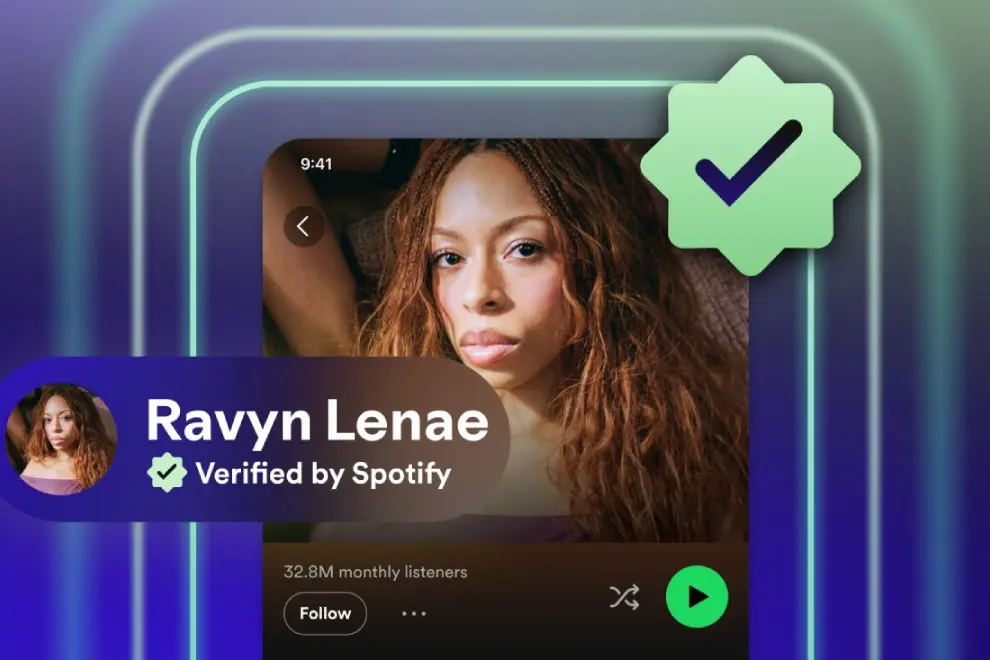 'Verified by Spotify' badge