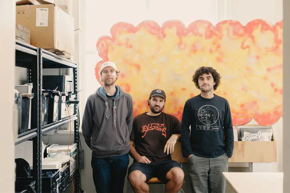 Independent Music Exchange founders: Efficient Space's Michael Kucyk, and Butter Sessions' Corey Kikos and Maryos Syawish.