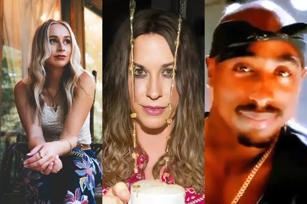 Melanie Dyer, Alanis Morissette, Tupac