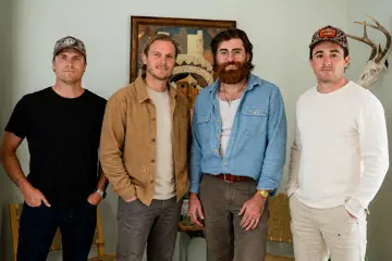 GoDigital Music's Logan Murray, Cinq Music Group's Barry Daffurn, Nic D & Orinda's Cooper Lycan