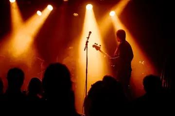 Australian music being performed live