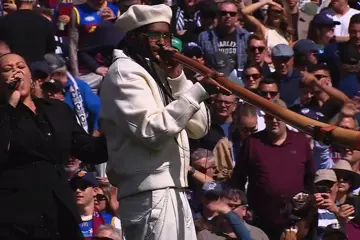 Baker Boy at the 2026 AFL Grand Final
