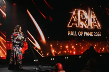 Kate Ceberano entering the ARIA Hall of Fame