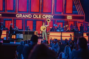 Mack Geiger at the Grand Ole Opry
