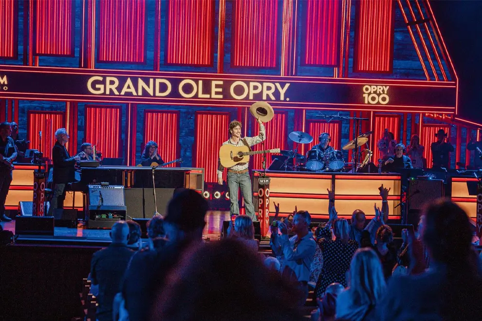 Mack Geiger at the Grand Ole Opry
