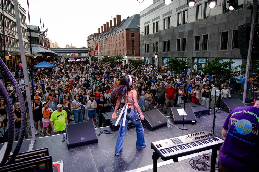 Mallrat at The Aussie BBQ in New York City, 2026