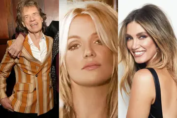 Mick Jagger, Britney SPears & Delta Goodrem