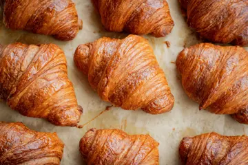 Butter Croissants at Samantha's Bakery & Cafe, Arkadelphia