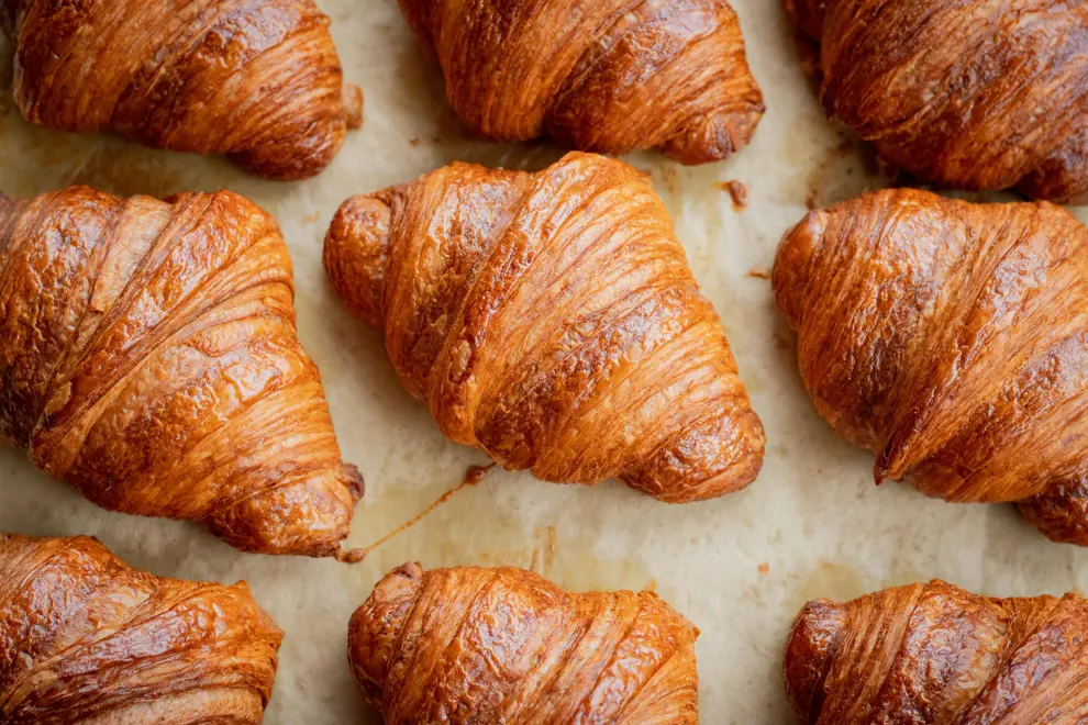 Butter Croissants at Samantha's Bakery & Cafe, Arkadelphia