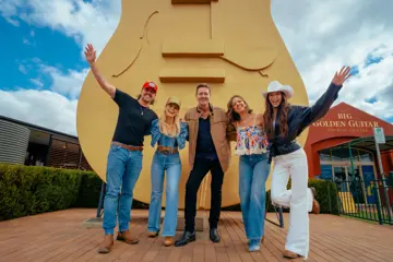 Tamworth Country Music Festival 'Faces of the Festival' Robbie Mortimer, Max Jackson, Adam Harvey, Amber Lawrence, and Dear Tommie