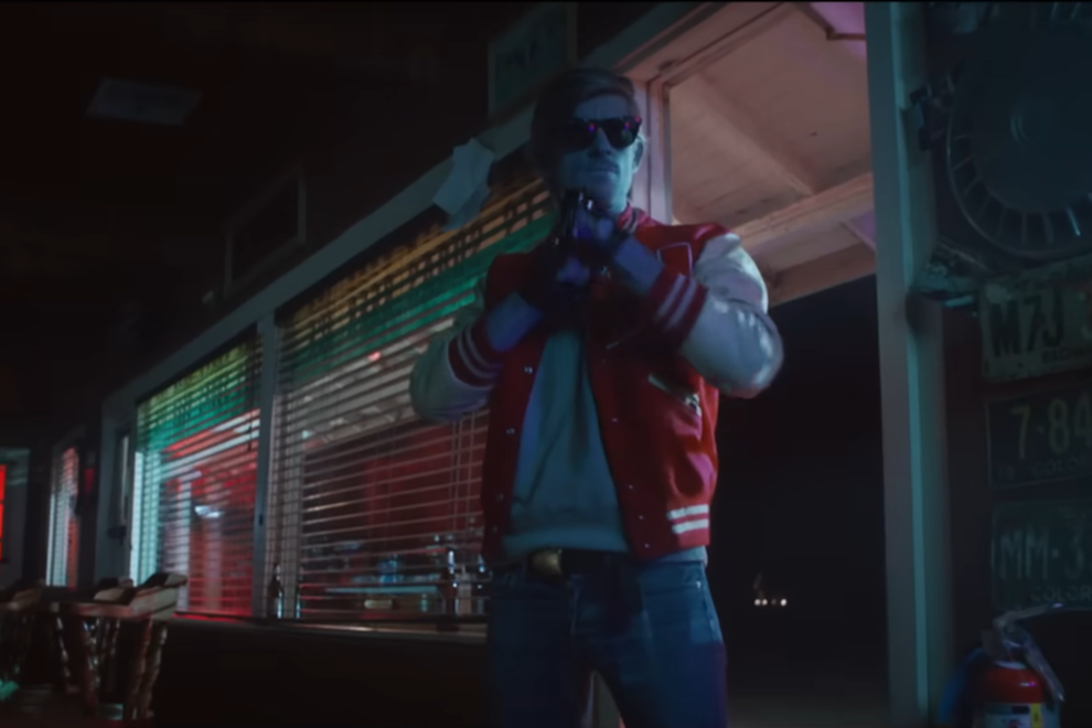 Kavinsky in the 'Odd Look' music video