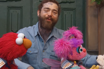 Post Malone on 'Sesame Street'