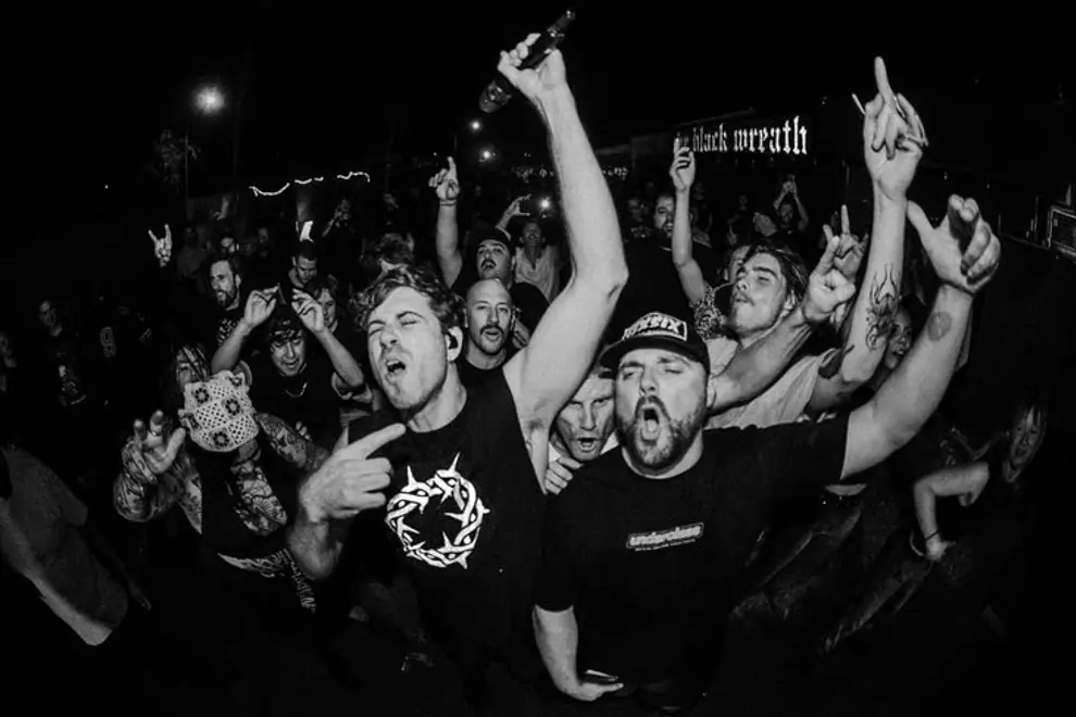 In Hearts Wake at The Black Wreath