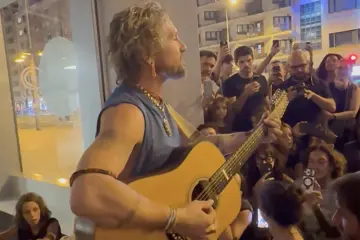 John Butler performing in Barcelona