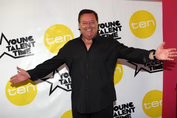Johnny Young at a Young Talent Time event in Sydney