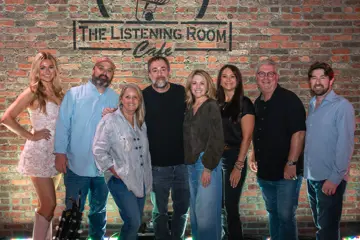 Phil Barton with the BMG and Liz Rose Music teams
