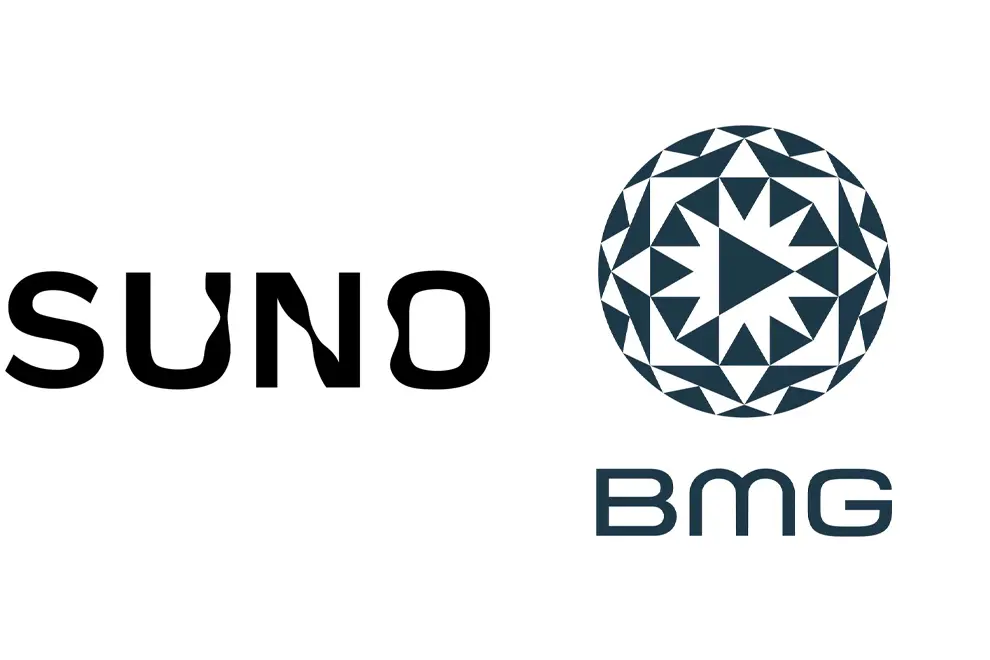 Suno & BMG logos