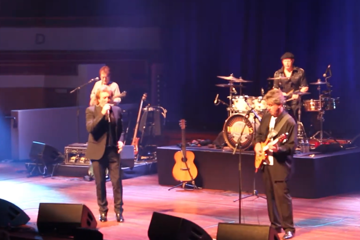 The Hollies performing live