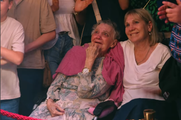 Mack Geiger's great grandmother and grandmother