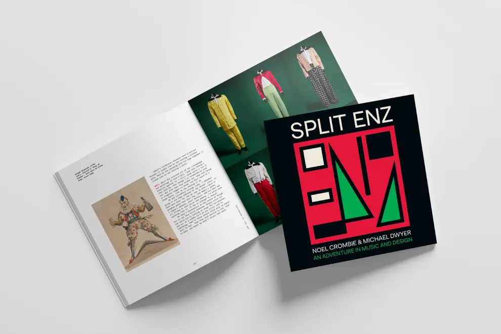 Split Enz book