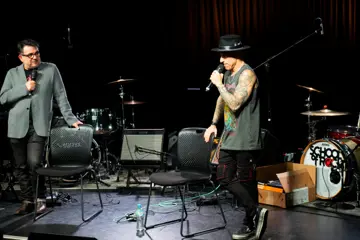 Frank Zummo at the School of Rock event