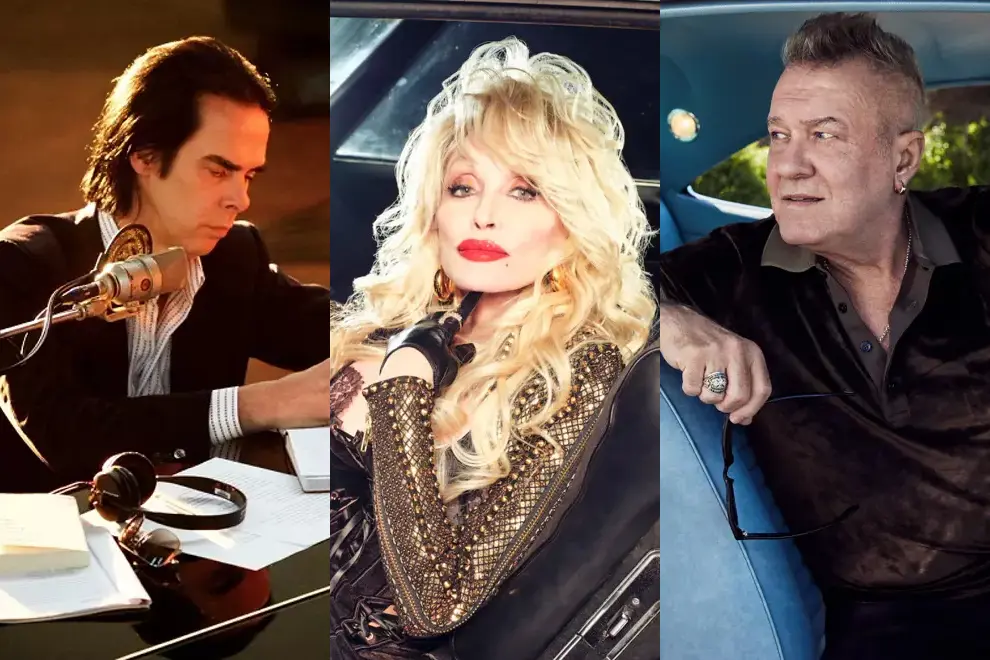 Nick Cave, Dolly Parton & Jimmy Barnes