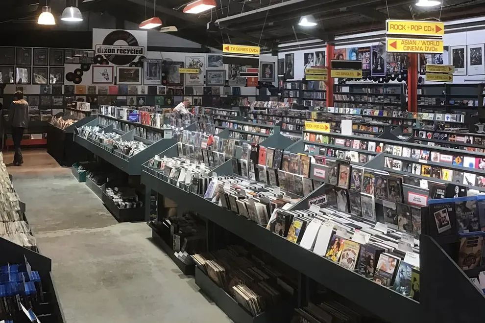 Dixon Recycled Records' Blackburn store