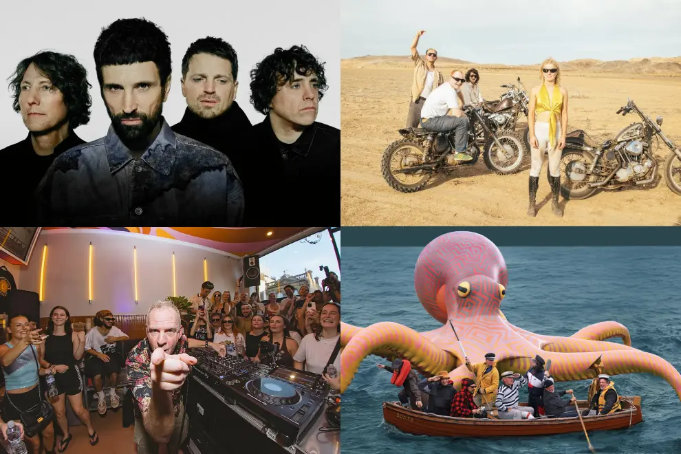 Kasabian, Amyl and the Sniffers, Fatboy Slim, Fat Freddy's Drop