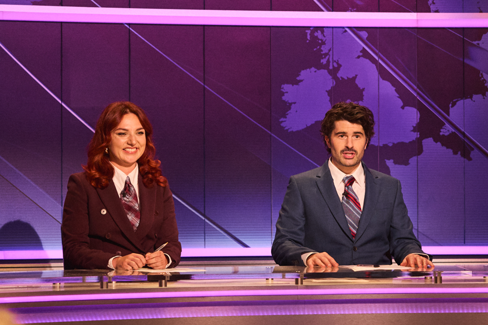 Saturday Night Live hosts Ania Magliano & Paddy Young