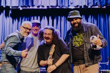 Mr Rhodes at the Homegrown Hero Competition