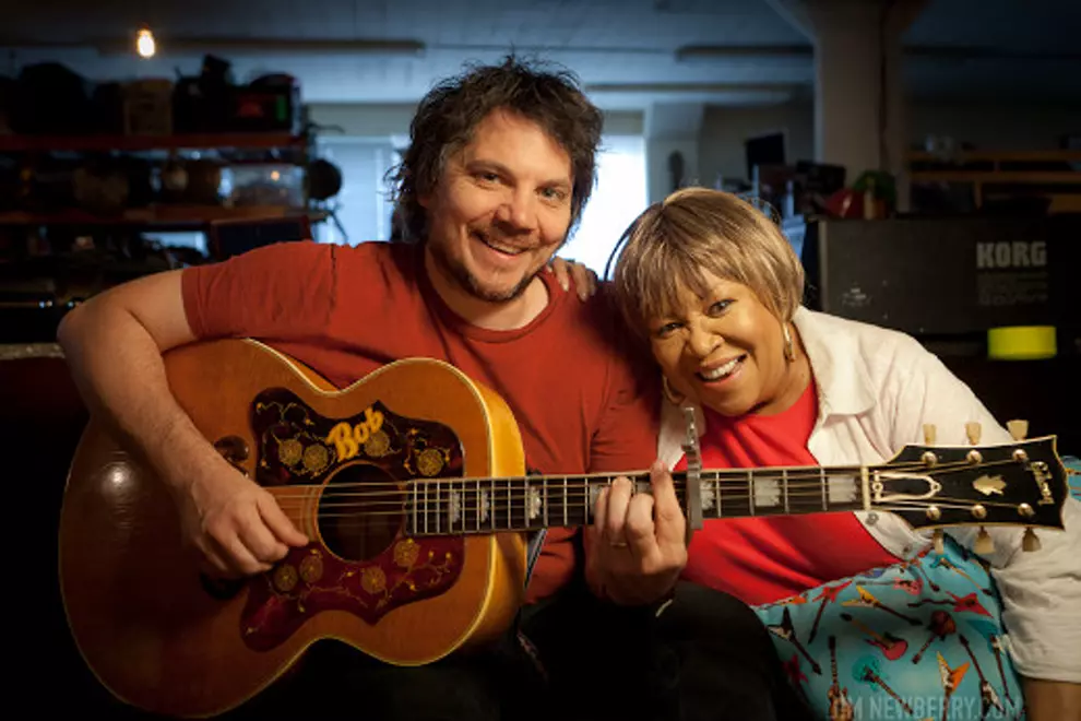 Mavis Staples and Jeff Tweedy. I want this photo tattooed on my face.