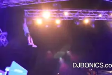 Still taken from DJ Bonics' video of the incident.