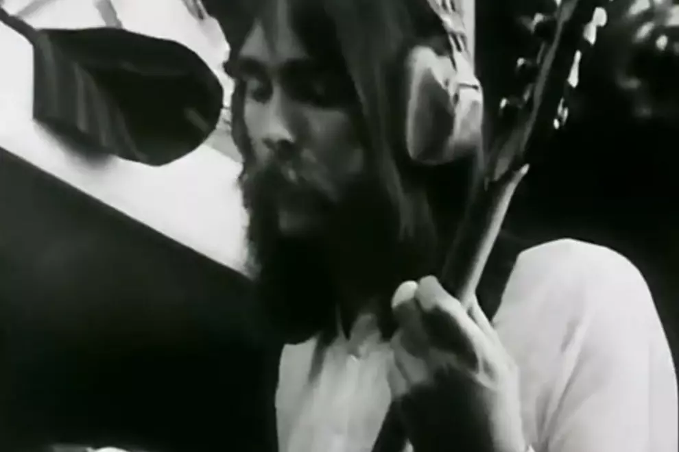 Still from the I'll Be Gone clip.