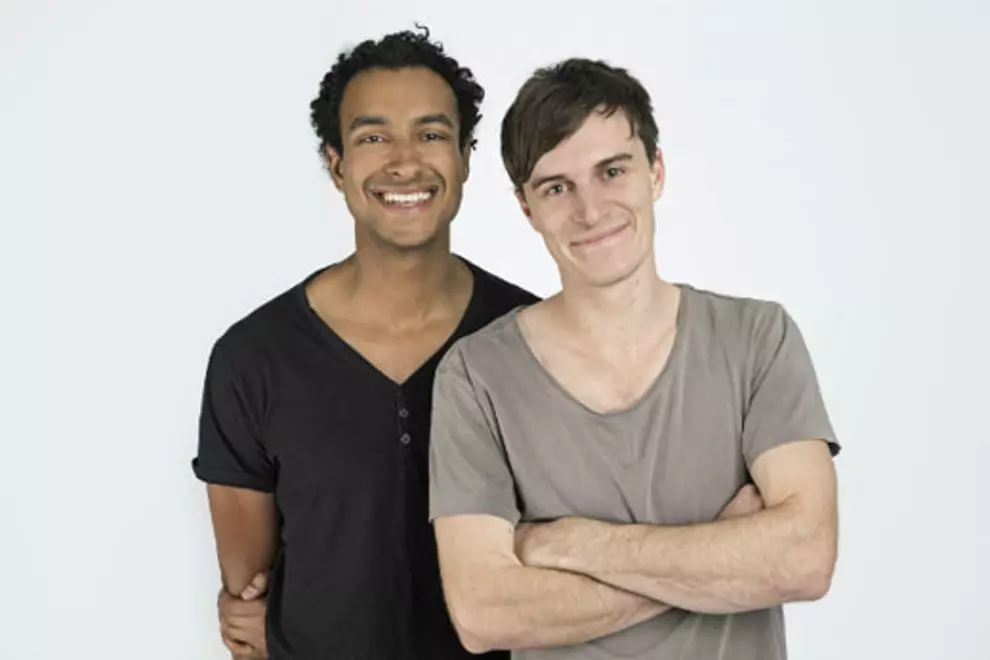 Triple j's Matt Okine and Alex Dyson