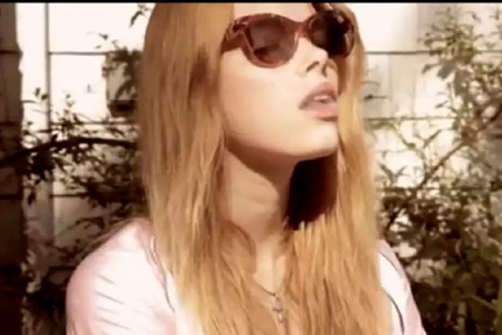 A screenshot featuring the clip's star, Alyona Shishmareva.